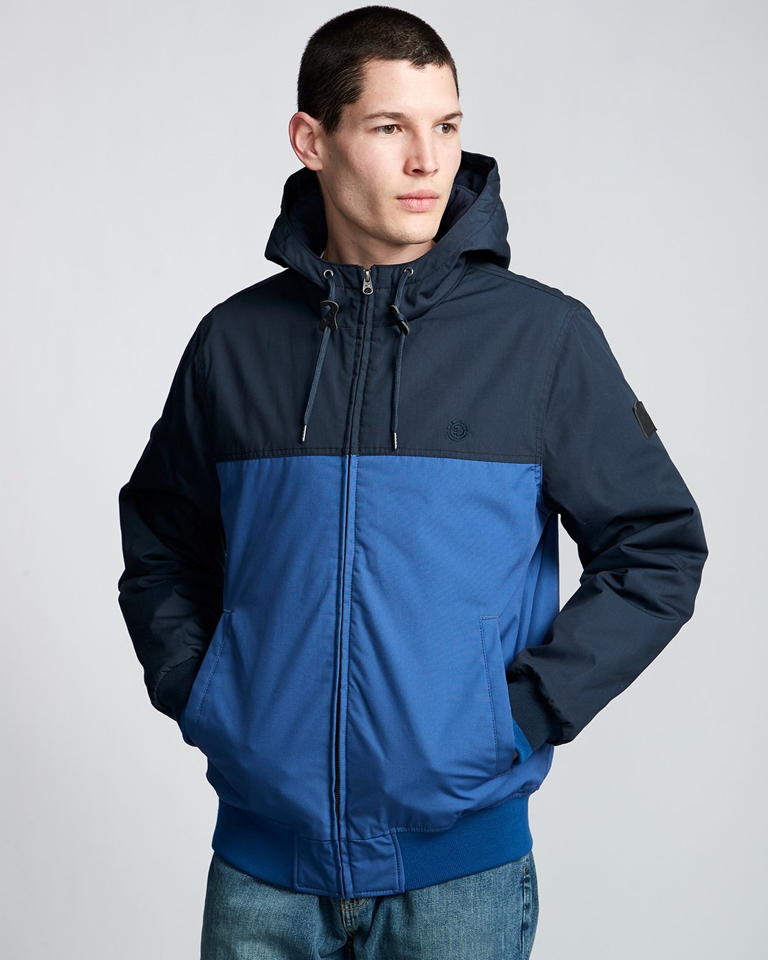0 Dulcey 2 Tones - Hooded Jacket Blue Q1JKB3ELF9 Element