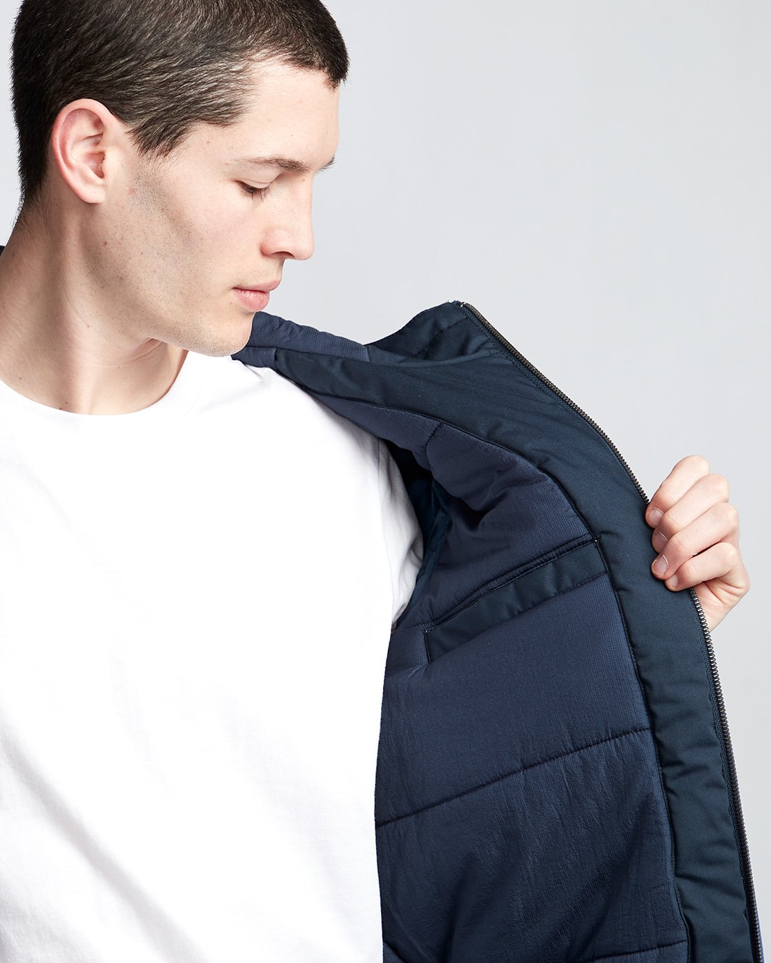 3 Dulcey 2 Tones - Hooded Jacket Blue Q1JKB3ELF9 Element