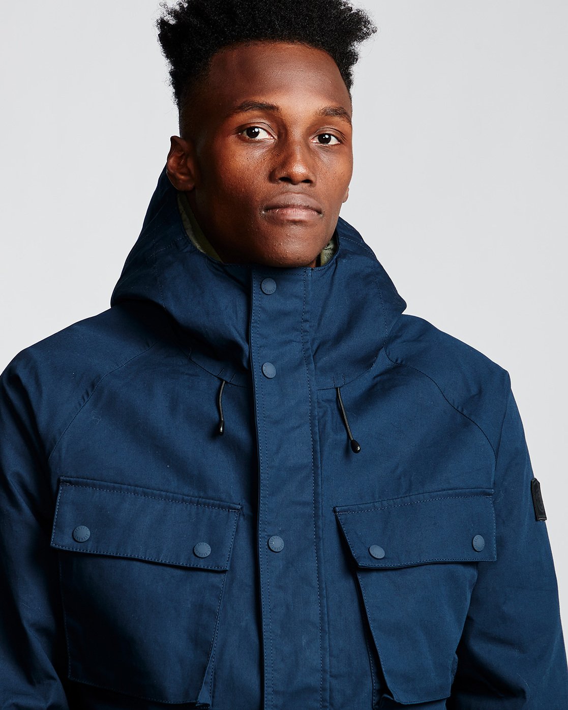 2 Overlook - Hooded Jacket Blue Q1JKD3ELF9 Element