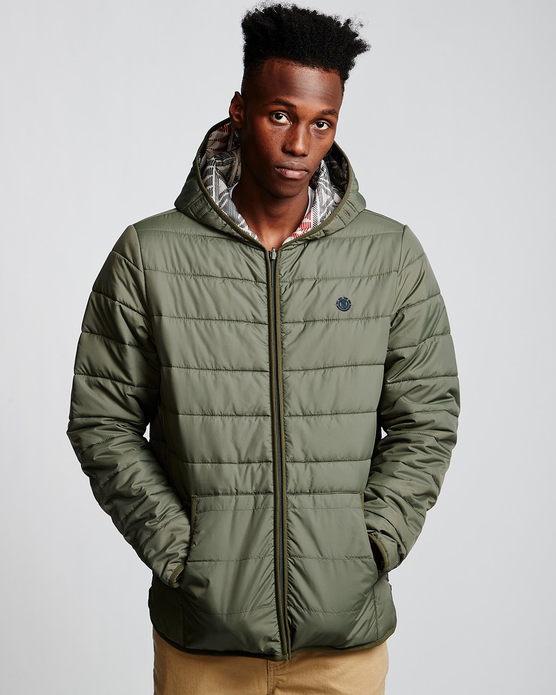 4 Overlook - Hooded Jacket Blue Q1JKD3ELF9 Element