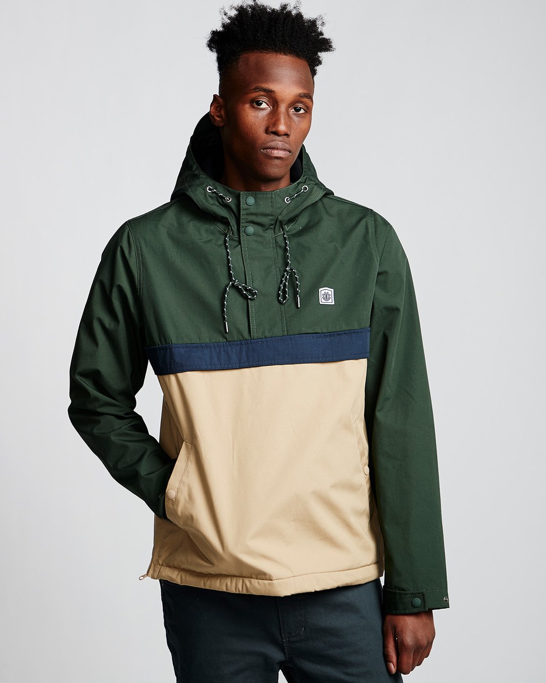 0 Barrow 3Tones - Anorak Gray Q1JKE1ELF9 Element