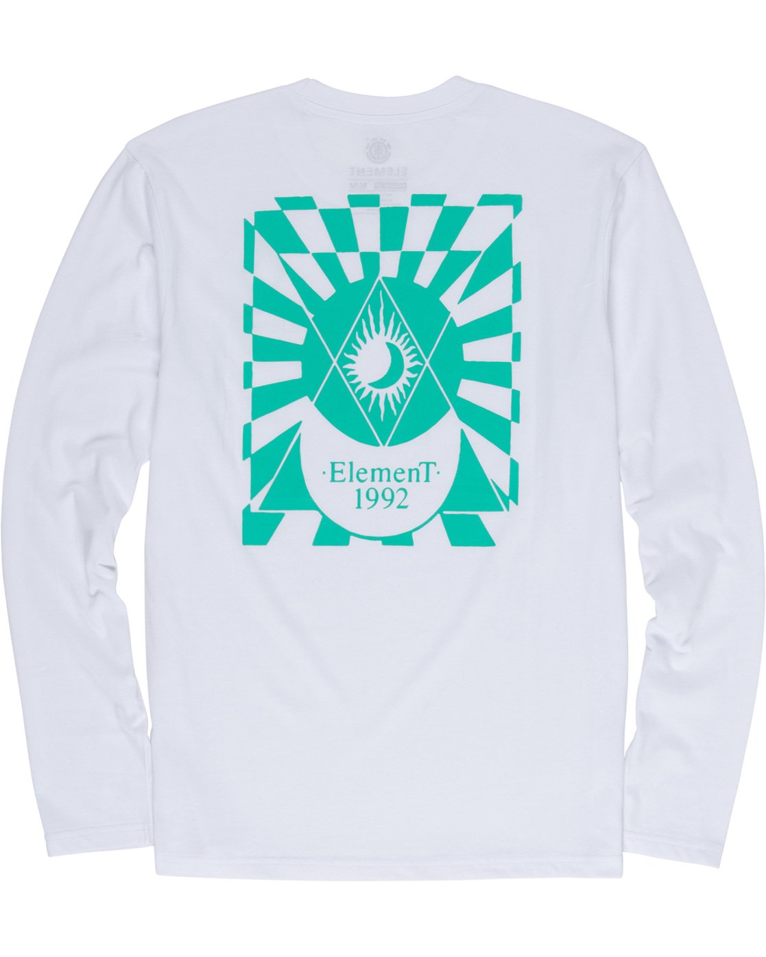 6 Ambience - Long Sleeve T-Shirt White Q1LSB2ELF9 Element