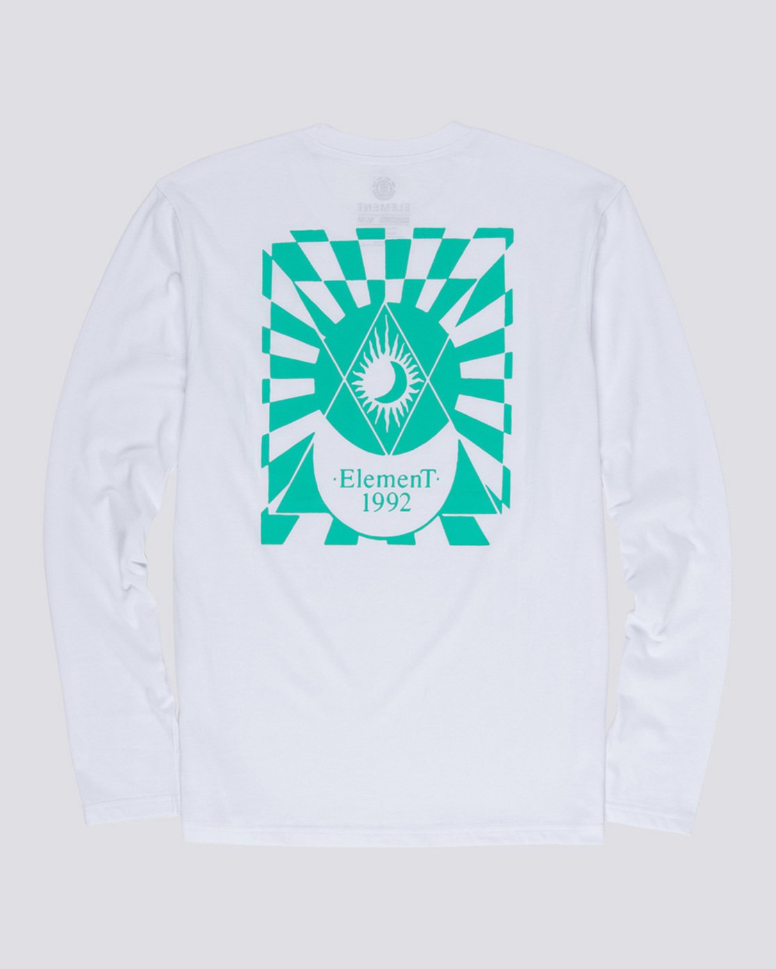 4 Ambience - Long Sleeve T-Shirt White Q1LSB2ELF9 Element