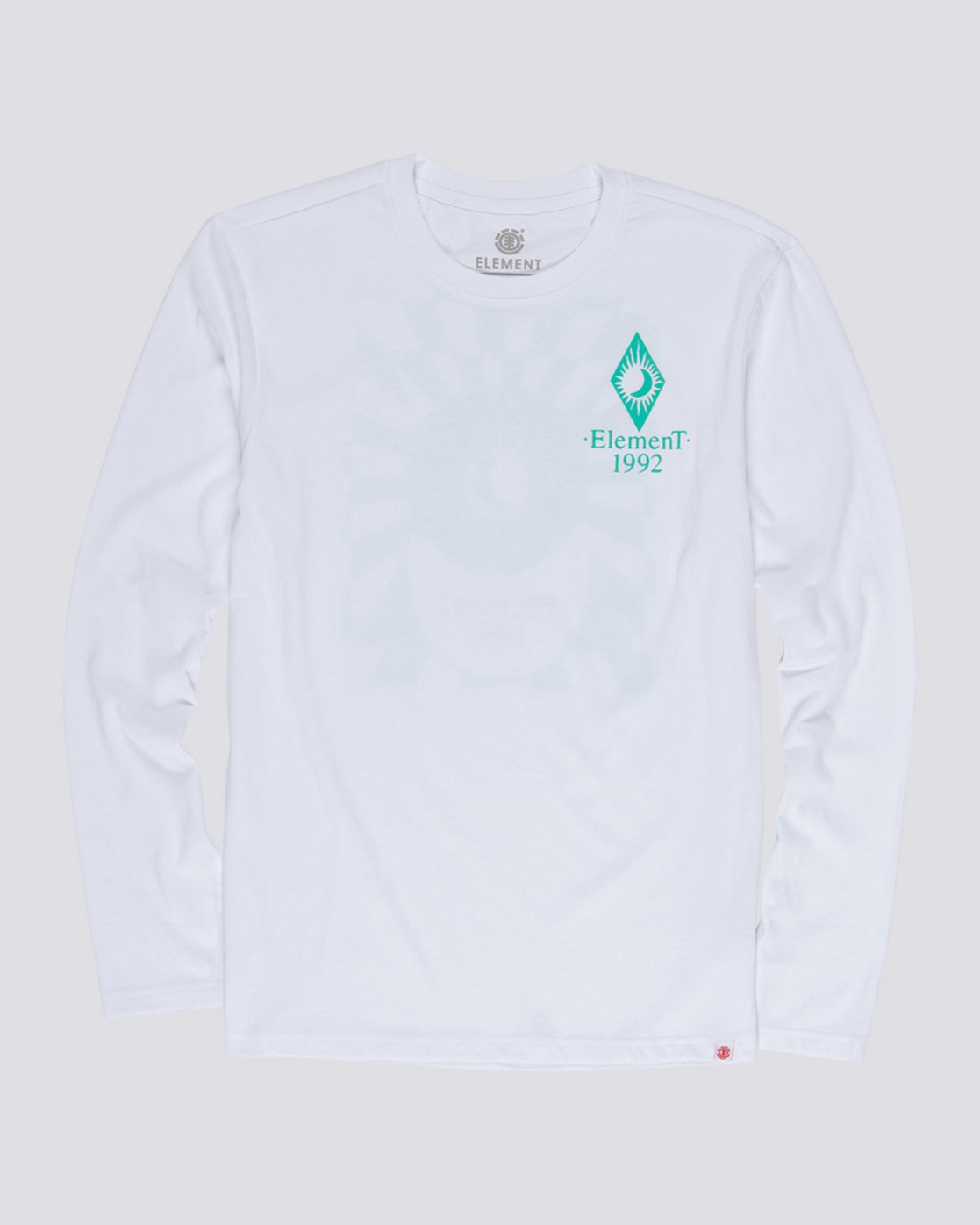 3 Ambience - Long Sleeve T-Shirt White Q1LSB2ELF9 Element