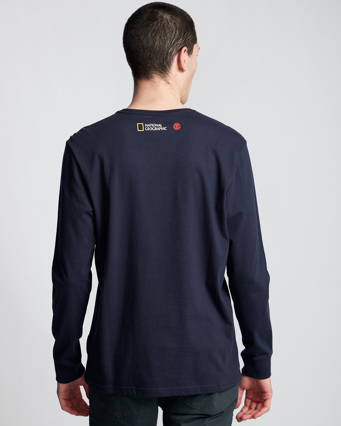 1 Ostrich Apse - Long Sleeve T-Shirt Blue Q1LSB4ELF9 Element