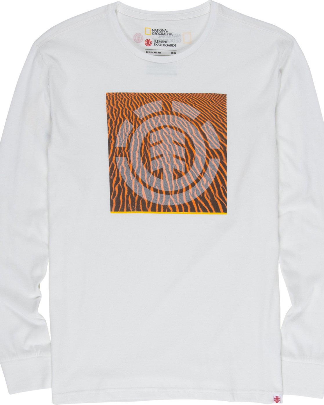 4 Dunes Icon - Long Sleeve T-Shirt White Q1LSC2ELF9 Element