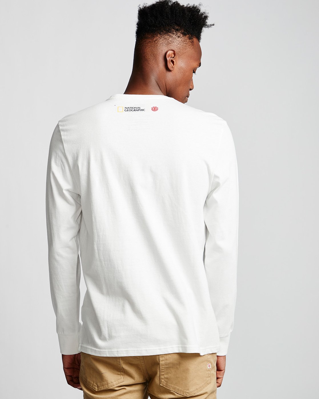 2 Dunes Icon - Long Sleeve T-Shirt White Q1LSC2ELF9 Element