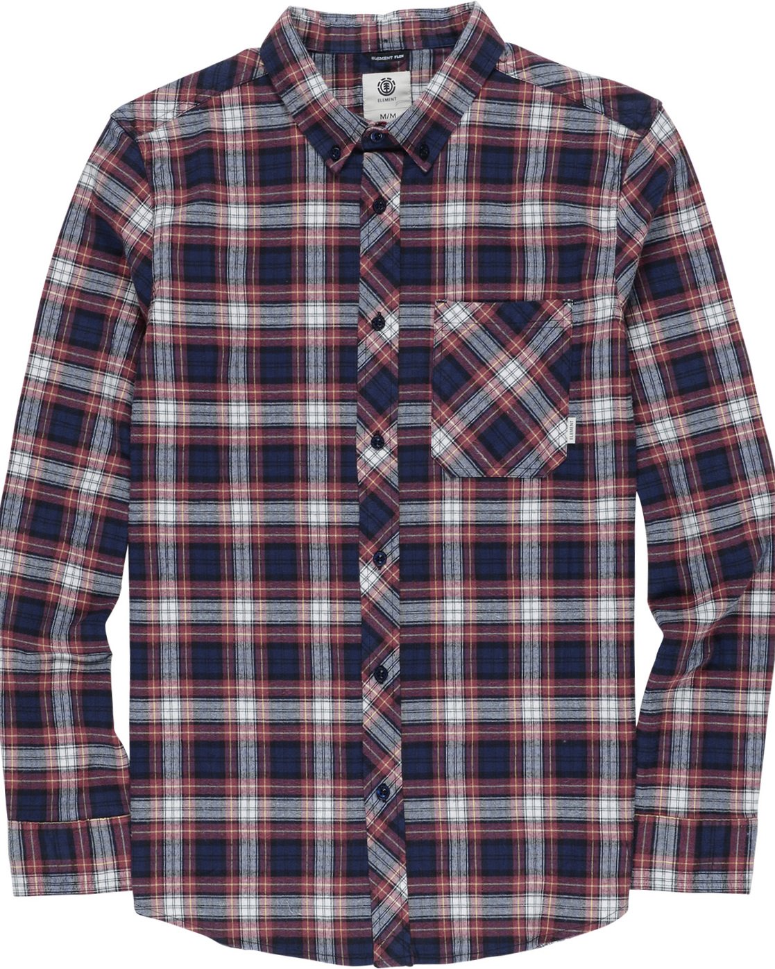4 Lumber Classic - Long Sleeve Shirt Red Q1SHA3ELF9 Element