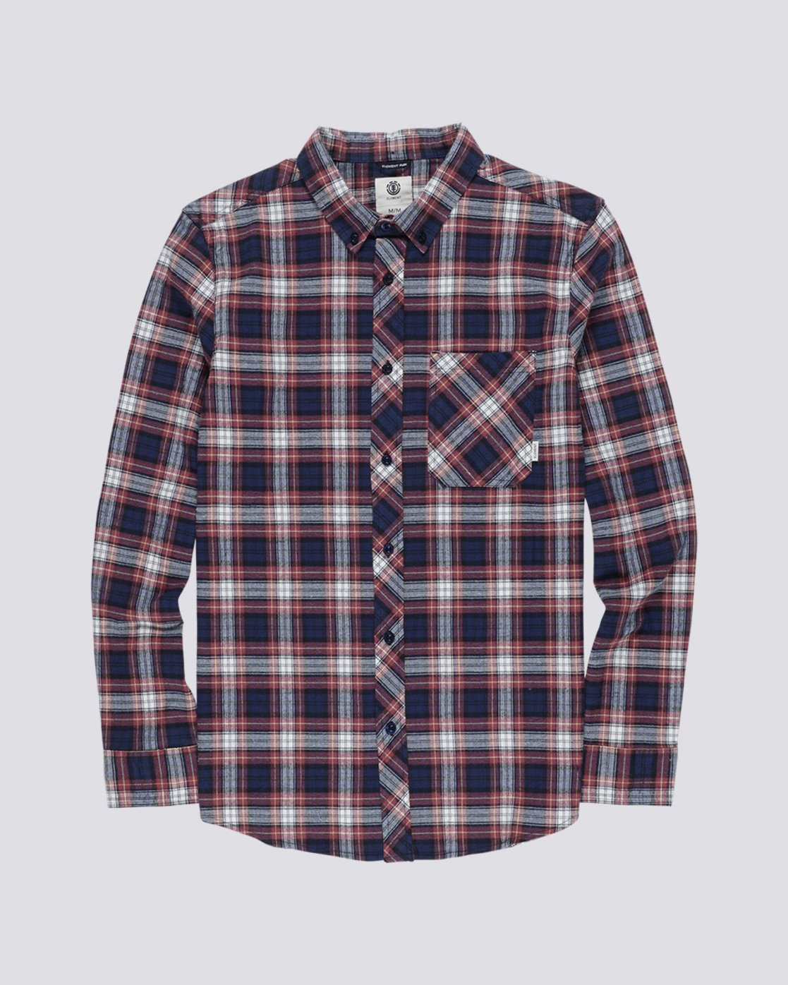 3 Lumber Classic - Long Sleeve Shirt Red Q1SHA3ELF9 Element