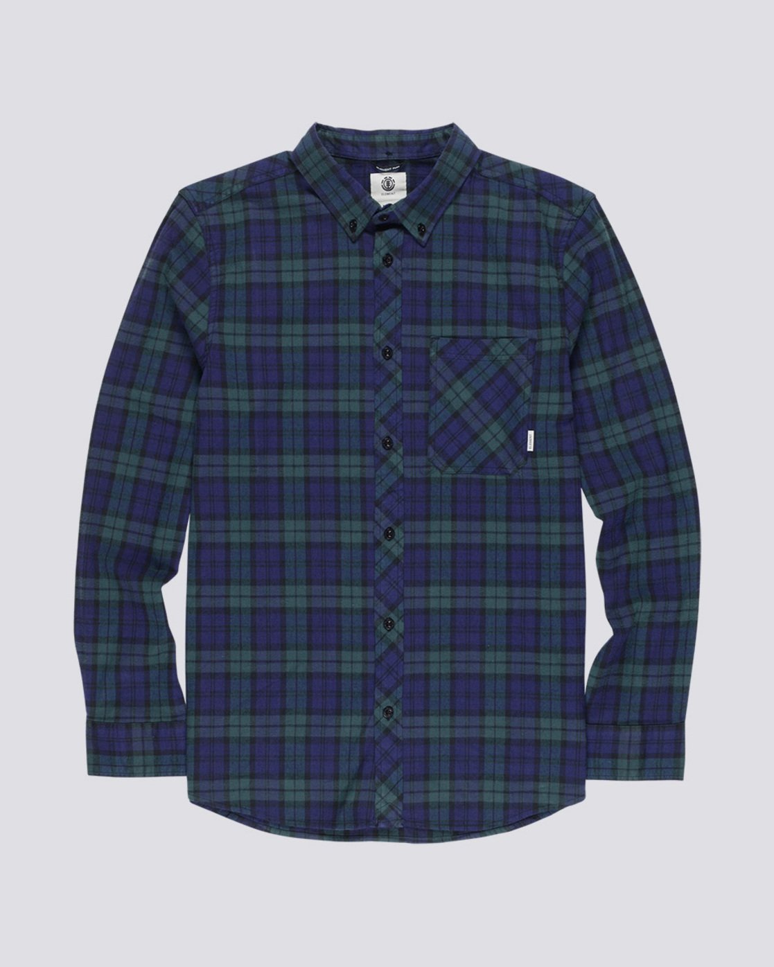3 Lumber Classic - Long Sleeve Shirt Green Q1SHA3ELF9 Element