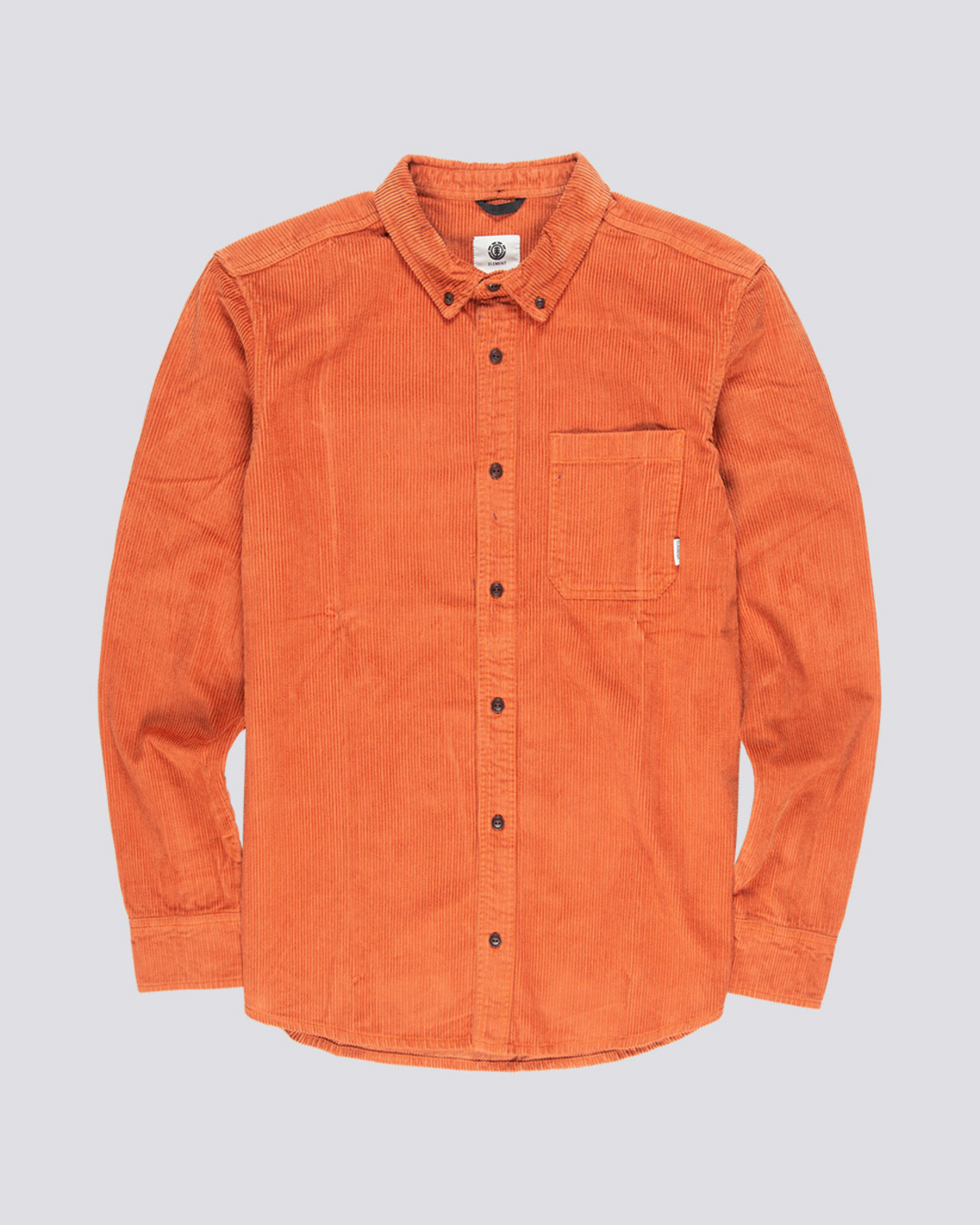 3 Lumber Cord - Long Sleeve Shirt Orange Q1SHA4ELF9 Element