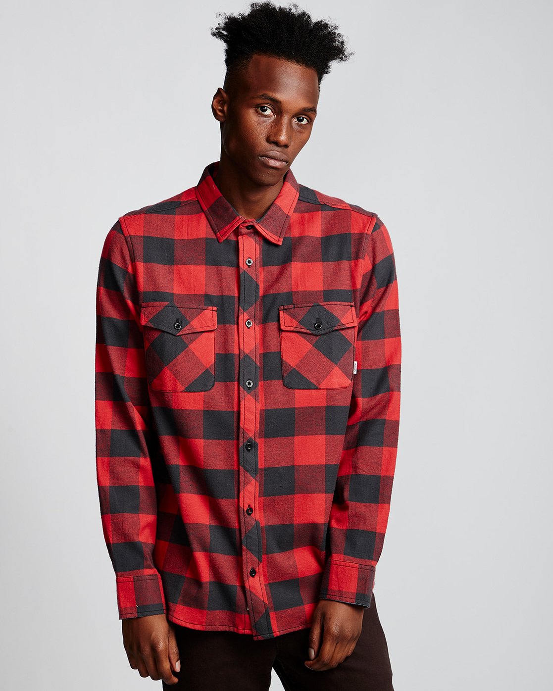 0 Tacoma 2Colors - Long Sleeve Shirt Red Q1SHA5ELF9 Element