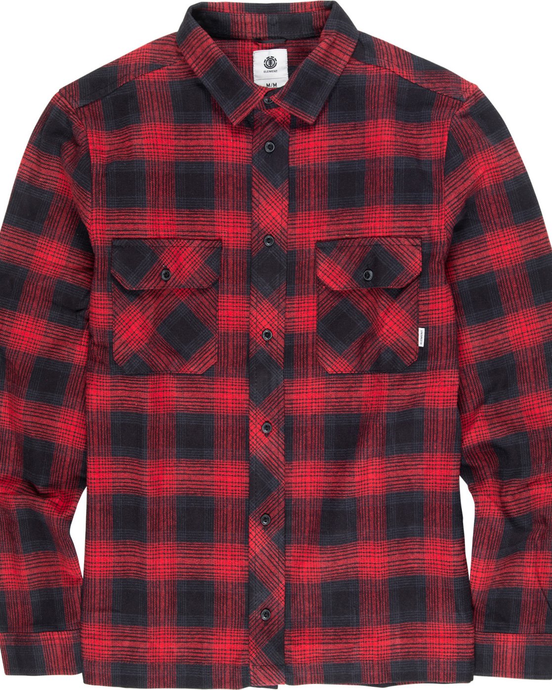 4 Wentworth Shadow - Long Sleeve Shirt Red Q1SHA7ELF9 Element