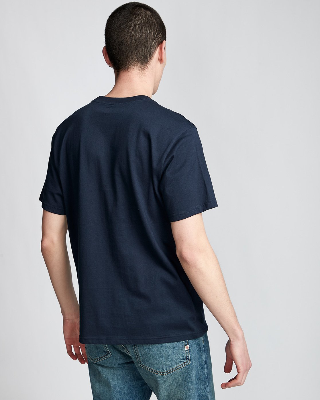 2 Seal - Short Sleeve T-Shirt for Men Blue Q1SSA8ELF9 Element