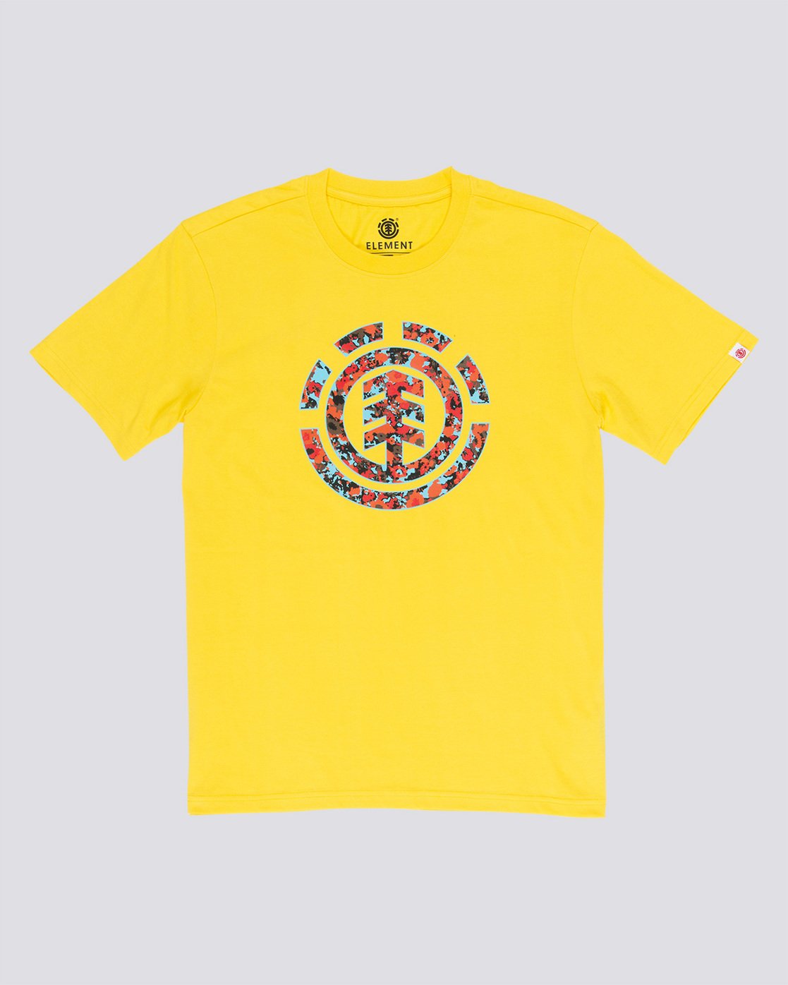 3 Multi Icon - T-Shirt Yellow Q1SSB1ELF9 Element