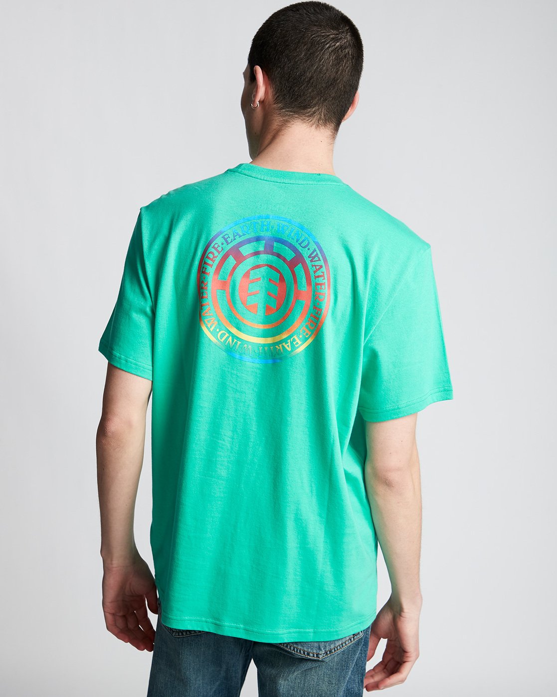 2 Seal Gradient - T-Shirt Green Q1SSB6ELF9 Element