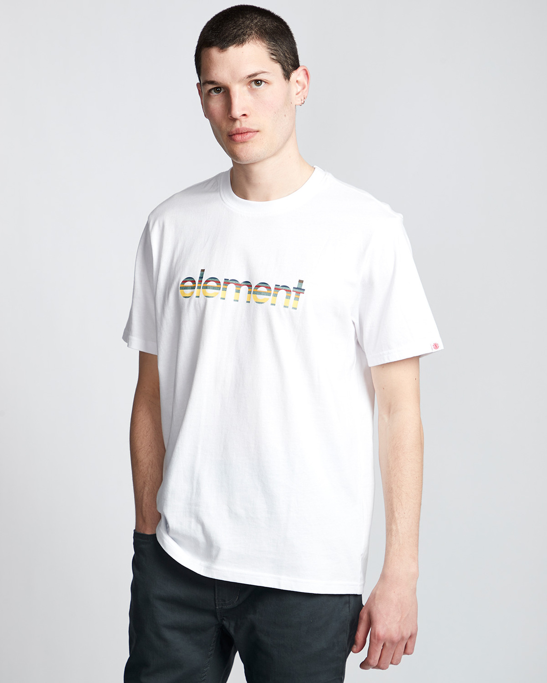 0 Eddie - T-Shirt White Q1SSB7ELF9 Element