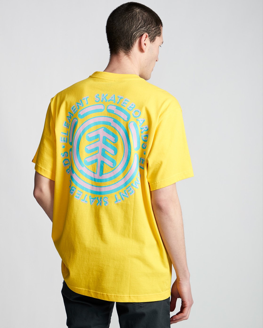 2 Chrome - T-Shirt Yellow Q1SSC1ELF9 Element