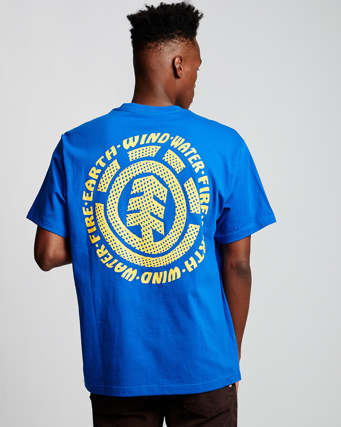 2 Dotted - T-Shirt Blue Q1SSC2ELF9 Element