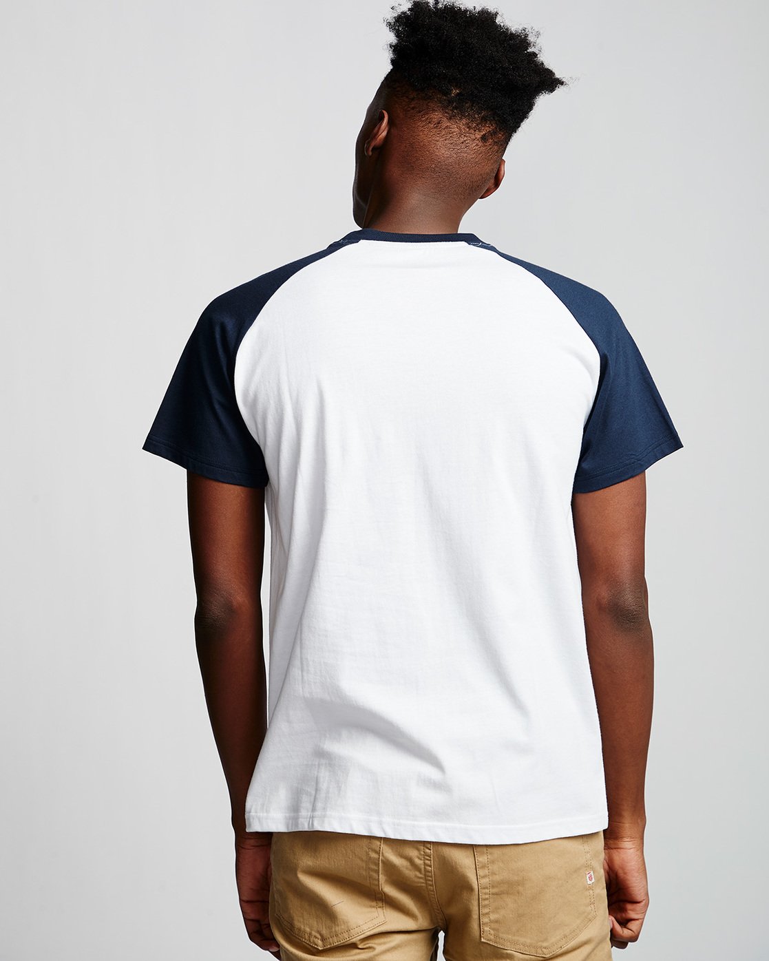 2 Basic Raglan - T-Shirt Blue Q1SSC3ELF9 Element