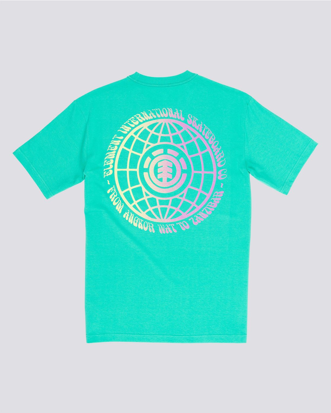 4 International - T-Shirt Green Q1SSC4ELF9 Element