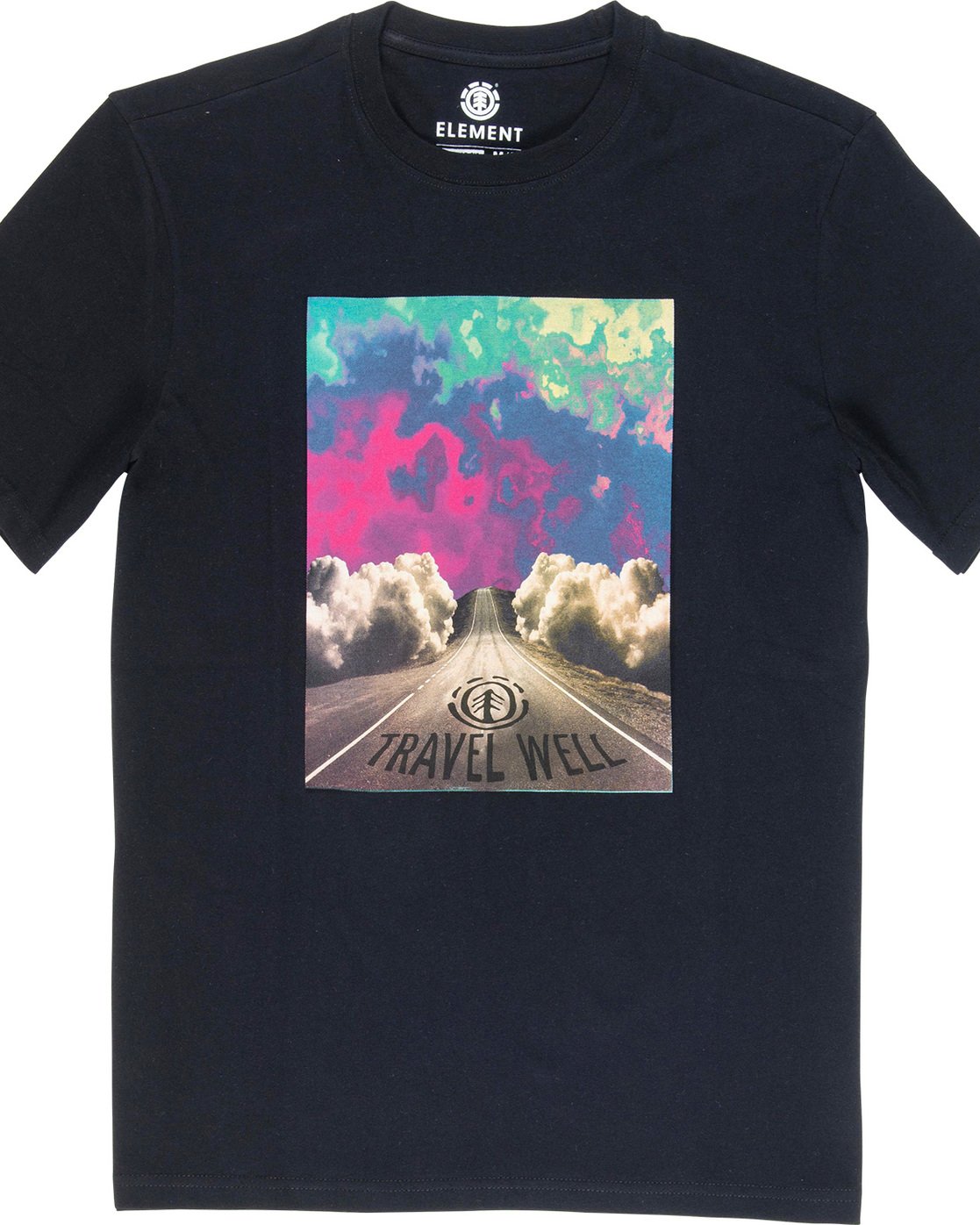 4 Lush - T-Shirt Black Q1SSD4ELF9 Element