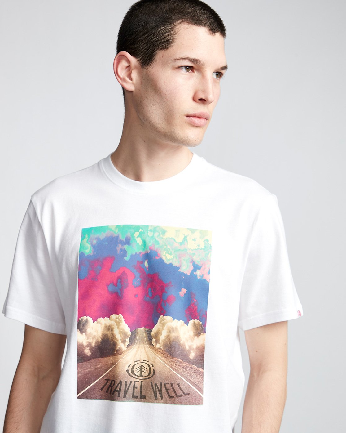 1 Lush - T-Shirt White Q1SSD4ELF9 Element