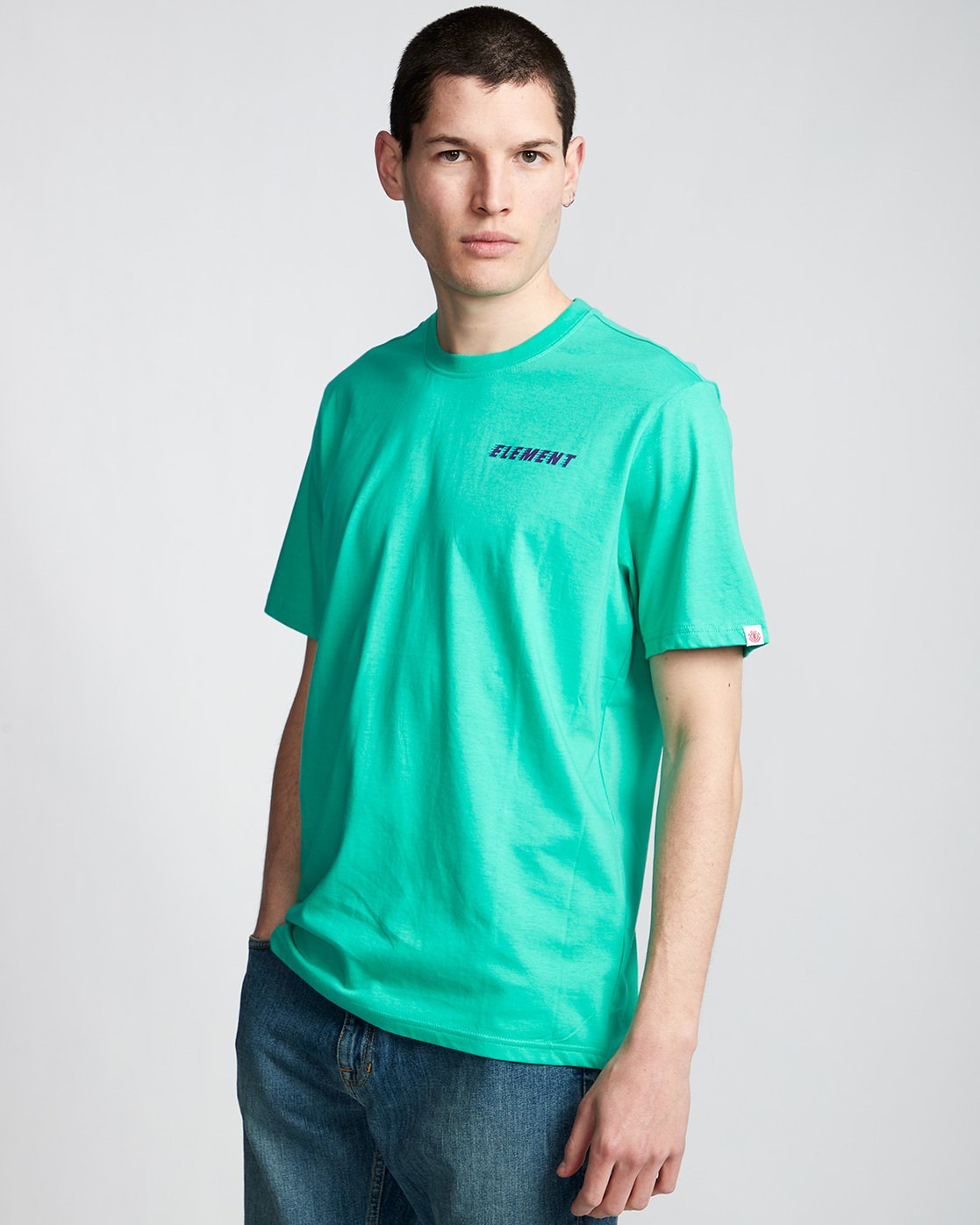 0 System - T-Shirt Green Q1SSD5ELF9 Element