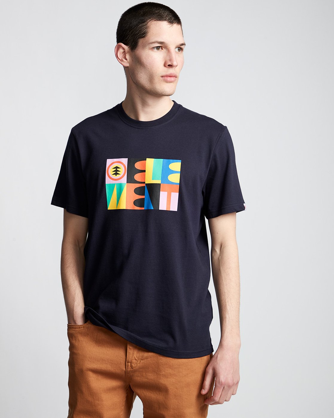 0 Barren - T-Shirt Blue Q1SSD6ELF9 Element