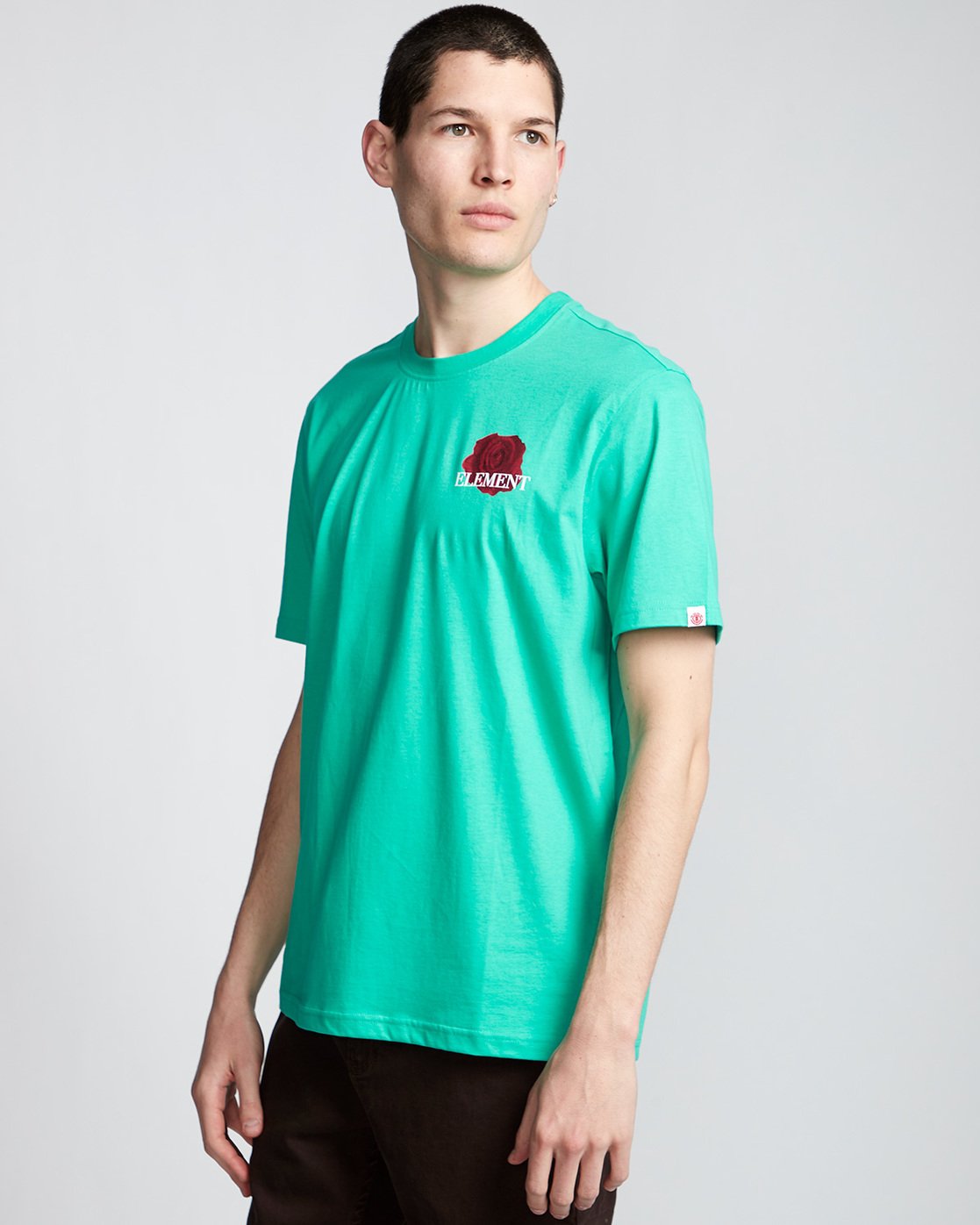 0 Burst - T-Shirt Green Q1SSE1ELF9 Element