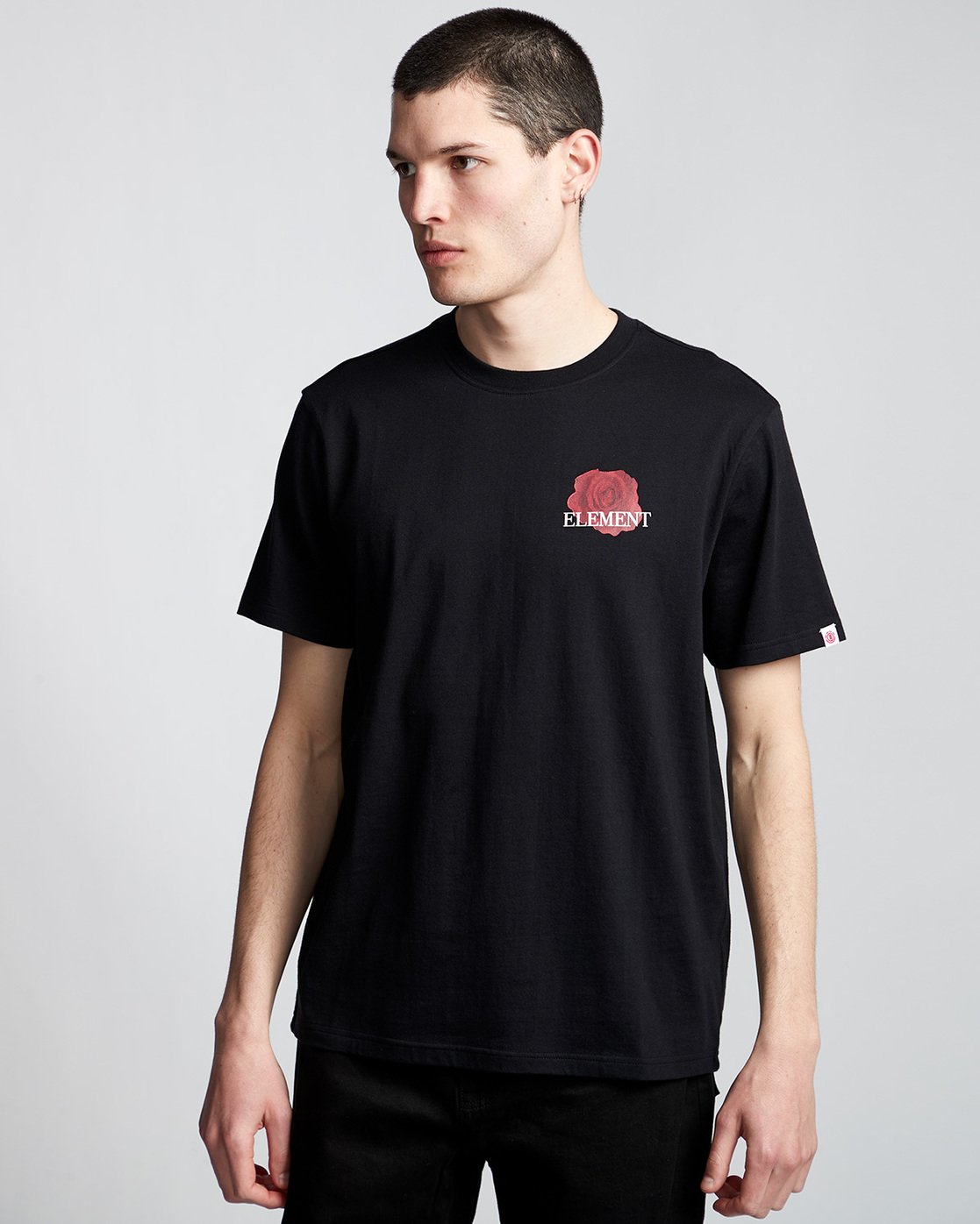 0 Burst - T-Shirt Black Q1SSE1ELF9 Element