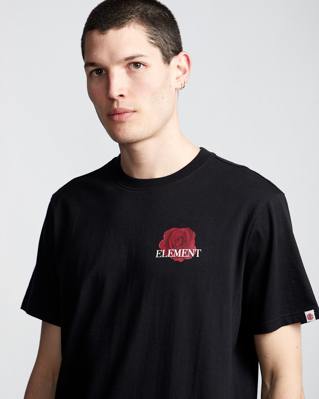 1 Burst - T-Shirt Black Q1SSE1ELF9 Element