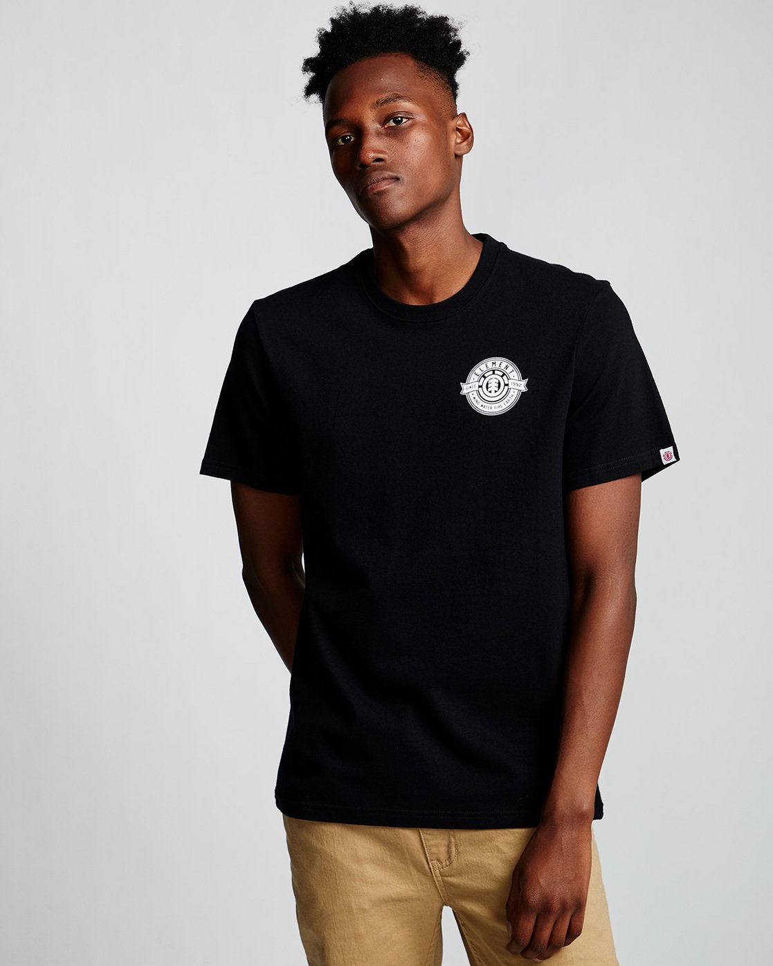 0 Medallian - T-Shirt Black Q1SSE3ELF9 Element