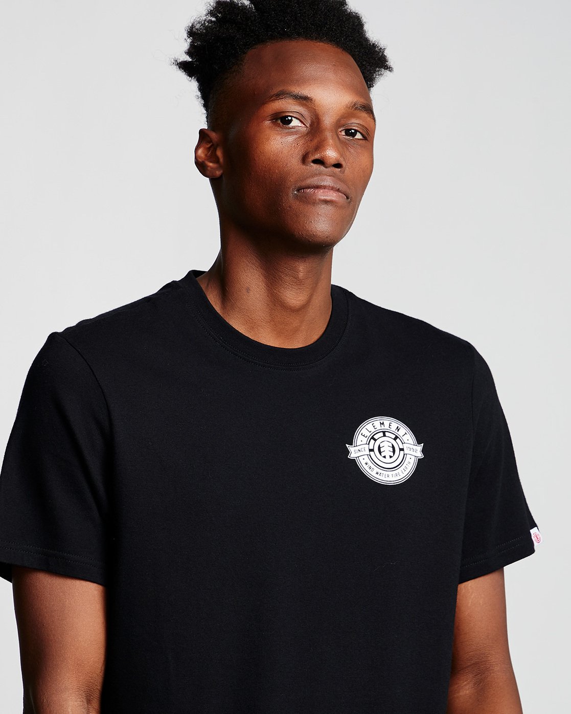 1 Medallian - T-Shirt Black Q1SSE3ELF9 Element