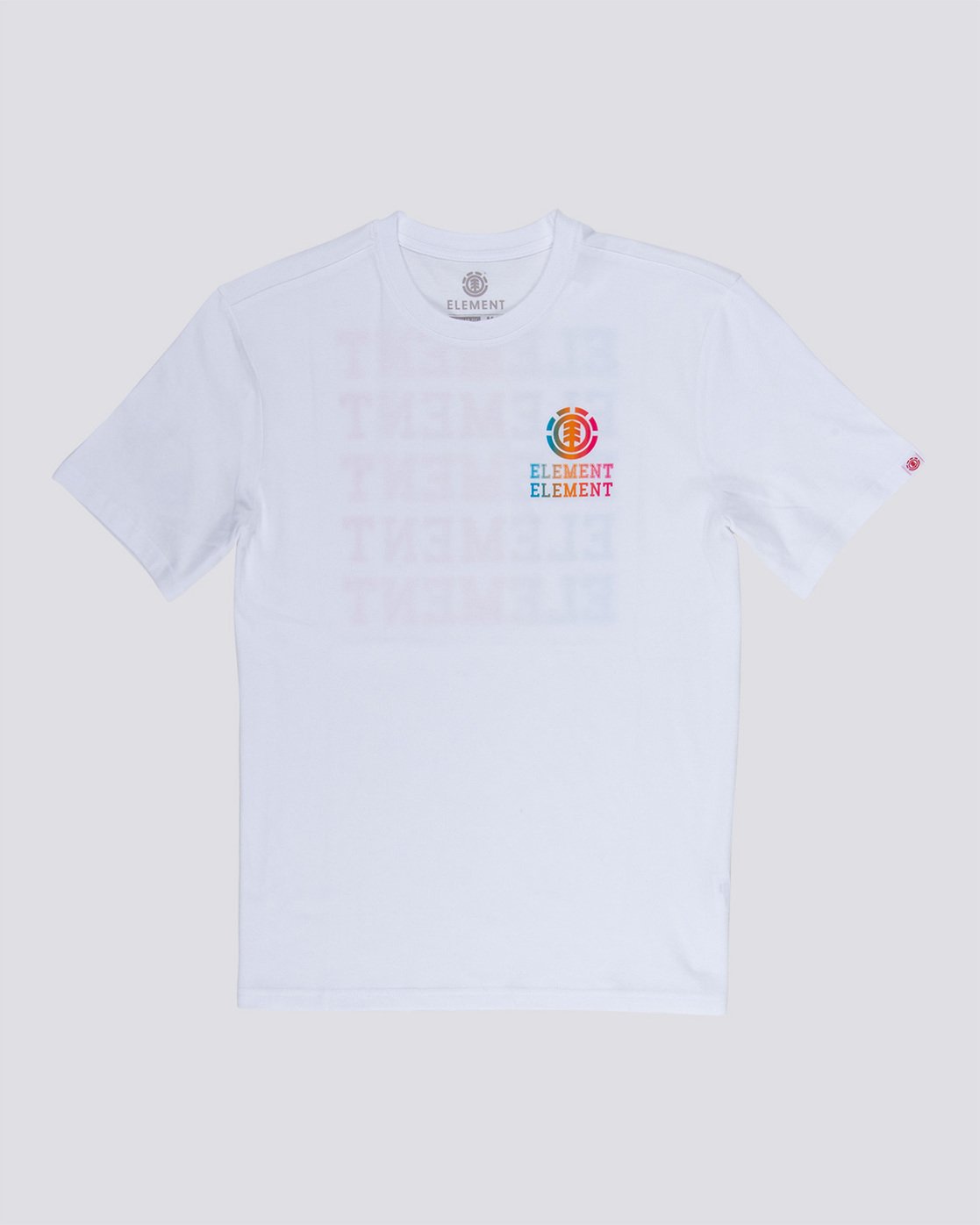 3 Drop - T-Shirt White Q1SSE4ELF9 Element
