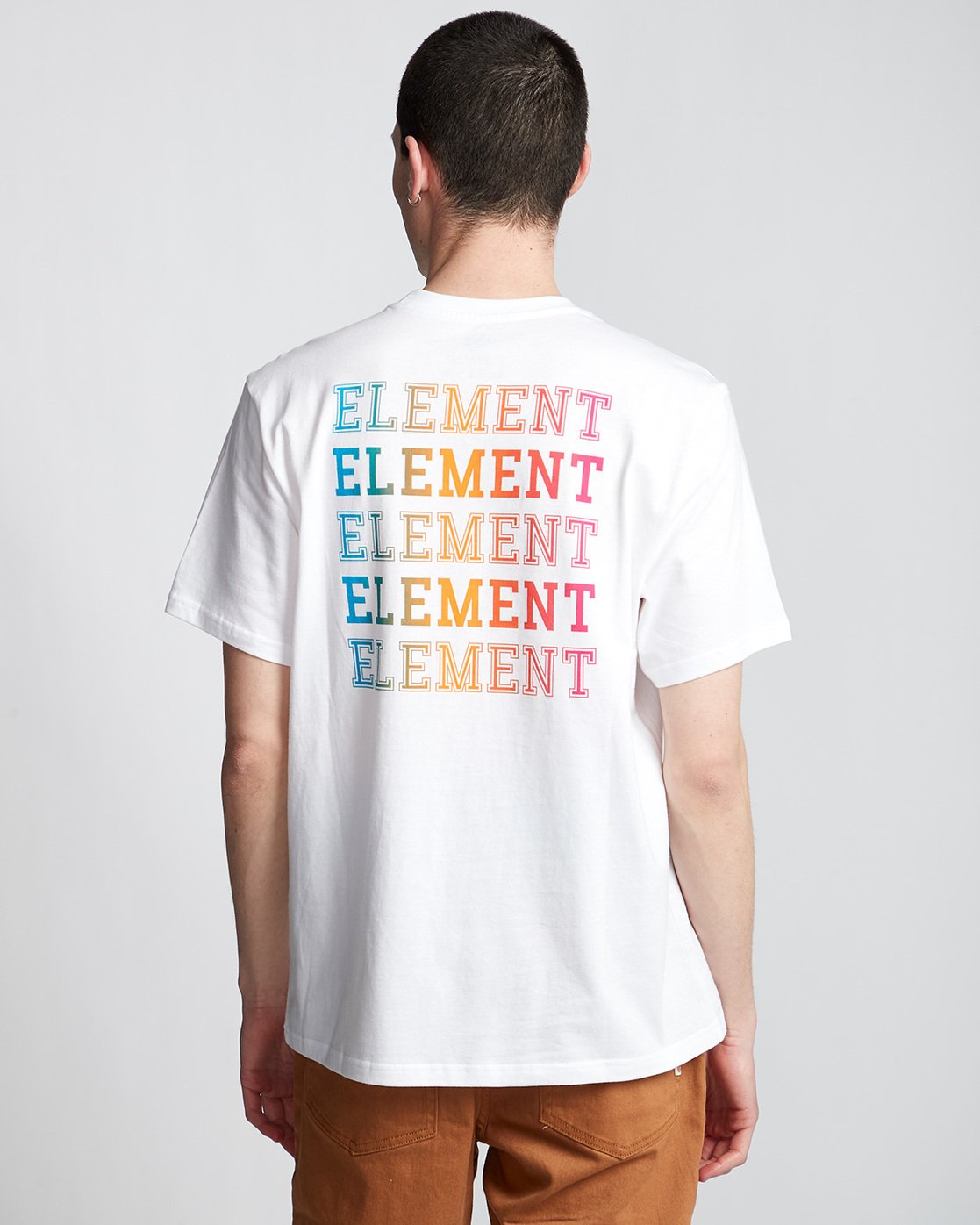 2 Drop - T-Shirt White Q1SSE4ELF9 Element