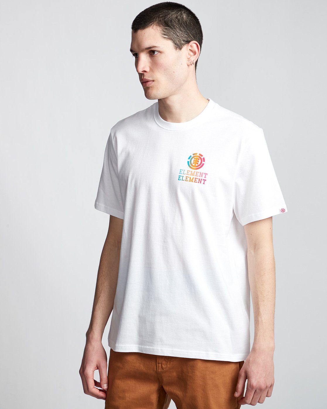 0 Drop - T-Shirt White Q1SSE4ELF9 Element