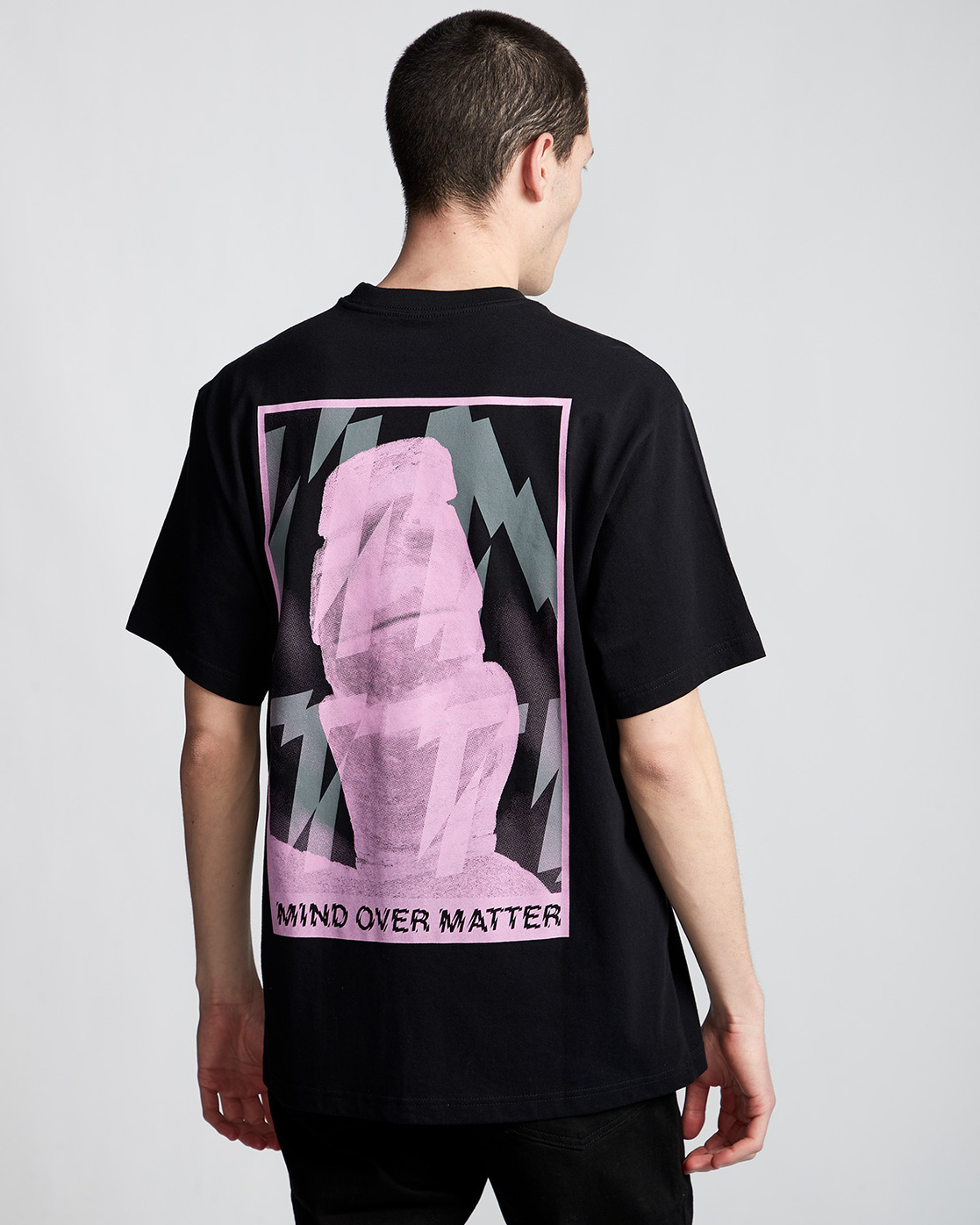 2 Moai - T-Shirt Black Q1SSE5ELF9 Element