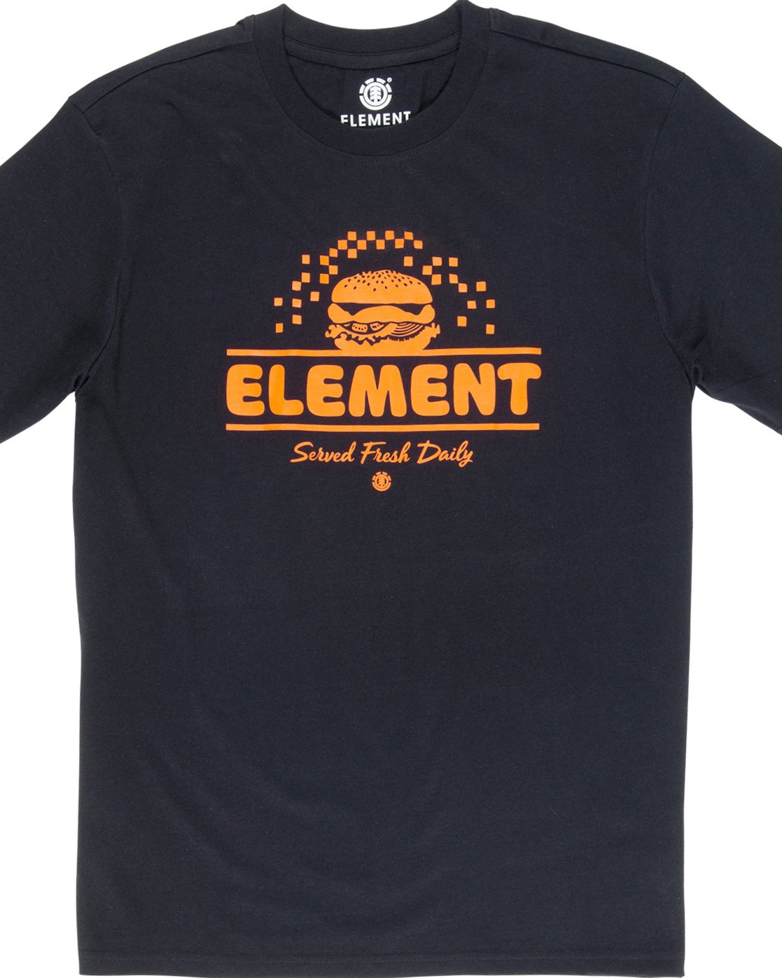 4 Burger - T-Shirt Black Q1SSE7ELF9 Element