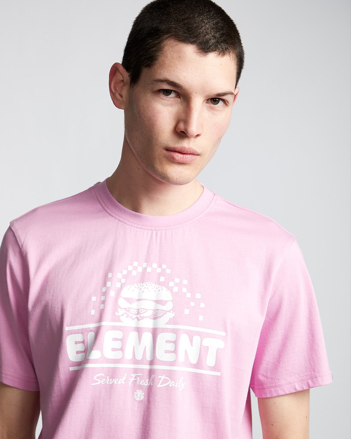 1 Burger - T-Shirt Purple Q1SSE7ELF9 Element