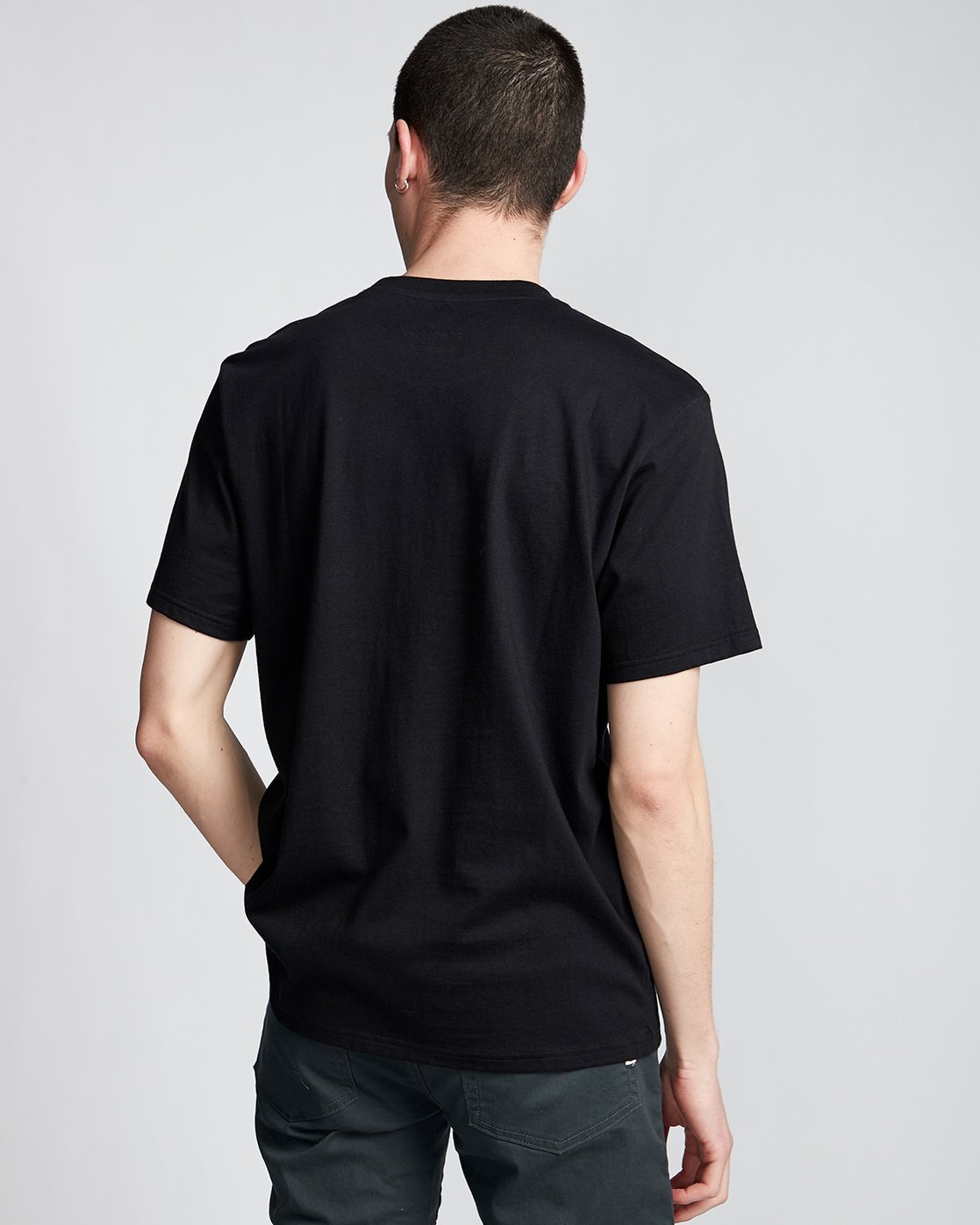 2 Burger - T-Shirt Black Q1SSE7ELF9 Element