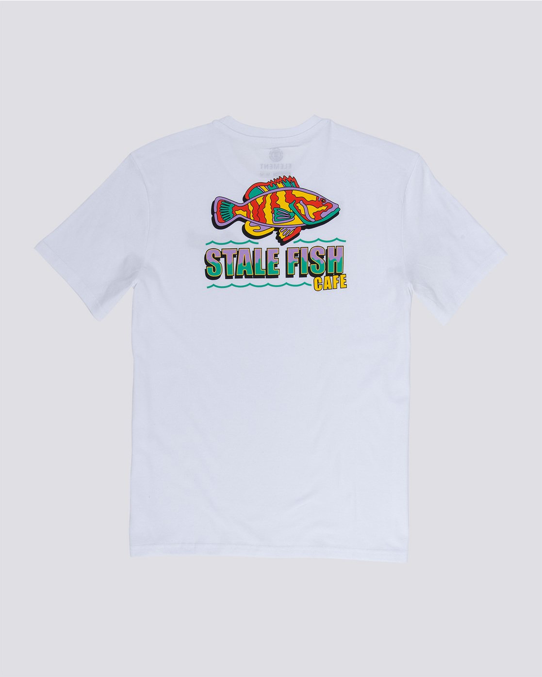 3 Stale Fish - T-Shirt White Q1SSE8ELF9 Element