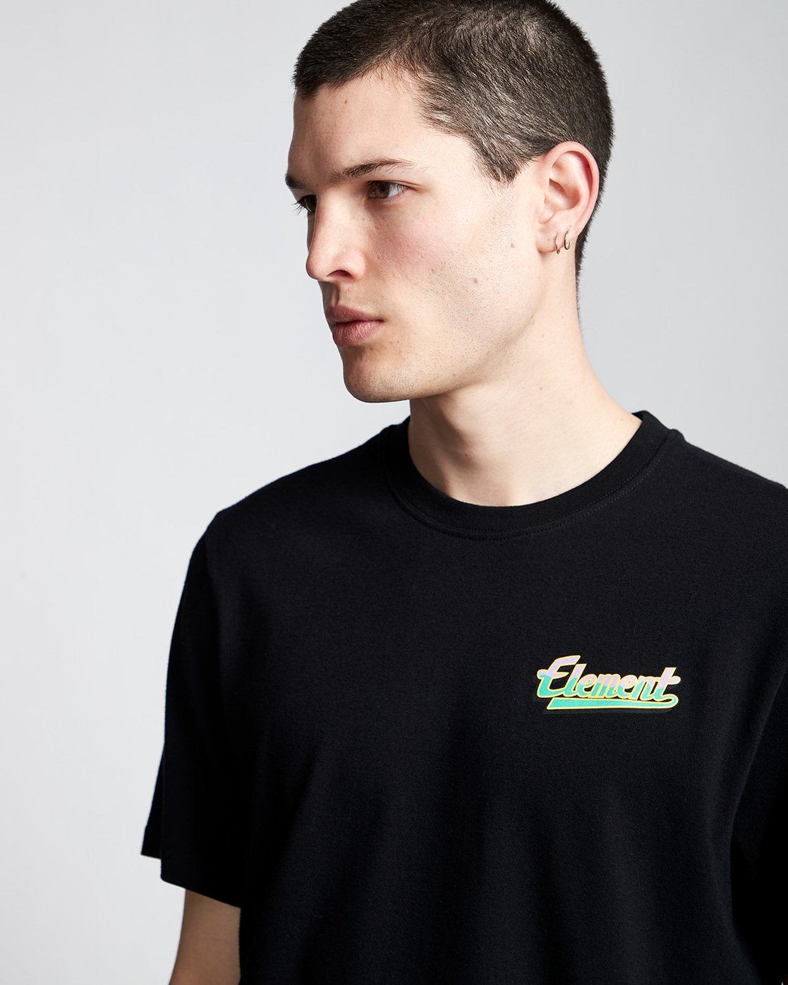 1 Stale Fish - T-Shirt Black Q1SSE8ELF9 Element