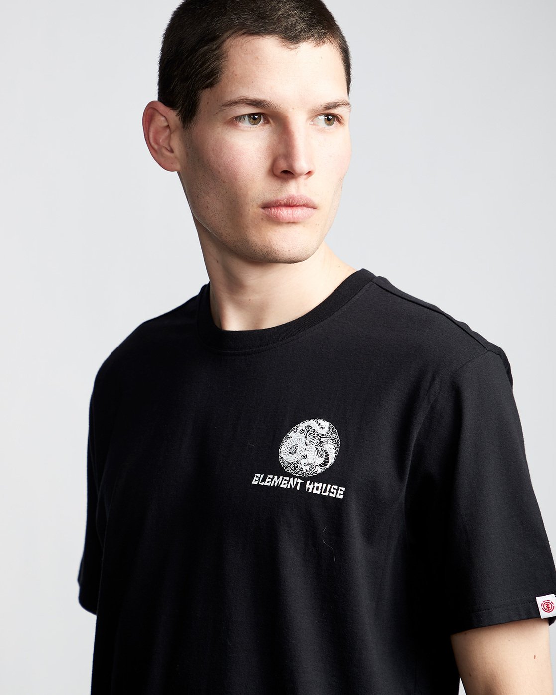 1 Delivery - T-Shirt Black Q1SSE9ELF9 Element