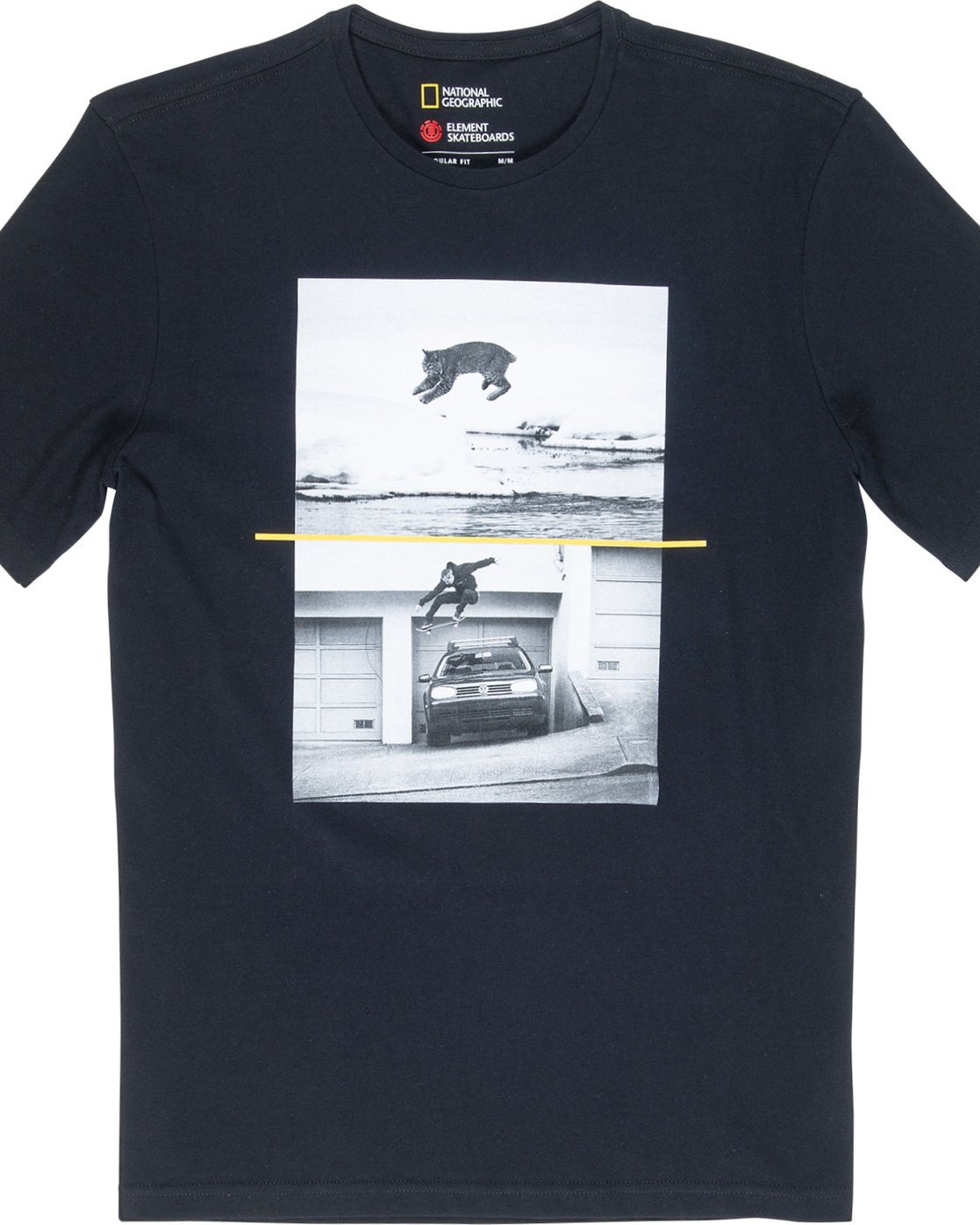 4 Bobcat Westgate - T-Shirt Black Q1SSF5ELF9 Element