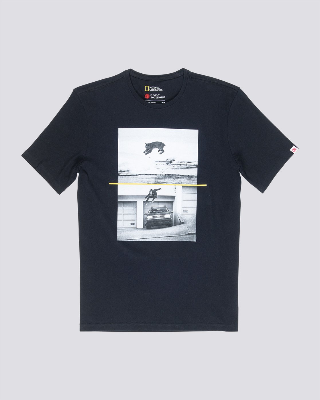 3 Bobcat Westgate - T-Shirt Black Q1SSF5ELF9 Element