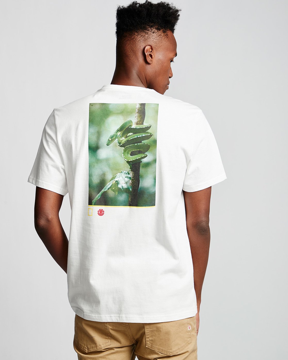 Element Ambience Camiseta de Manga Larga para Hombre Q1LSB2ELF9