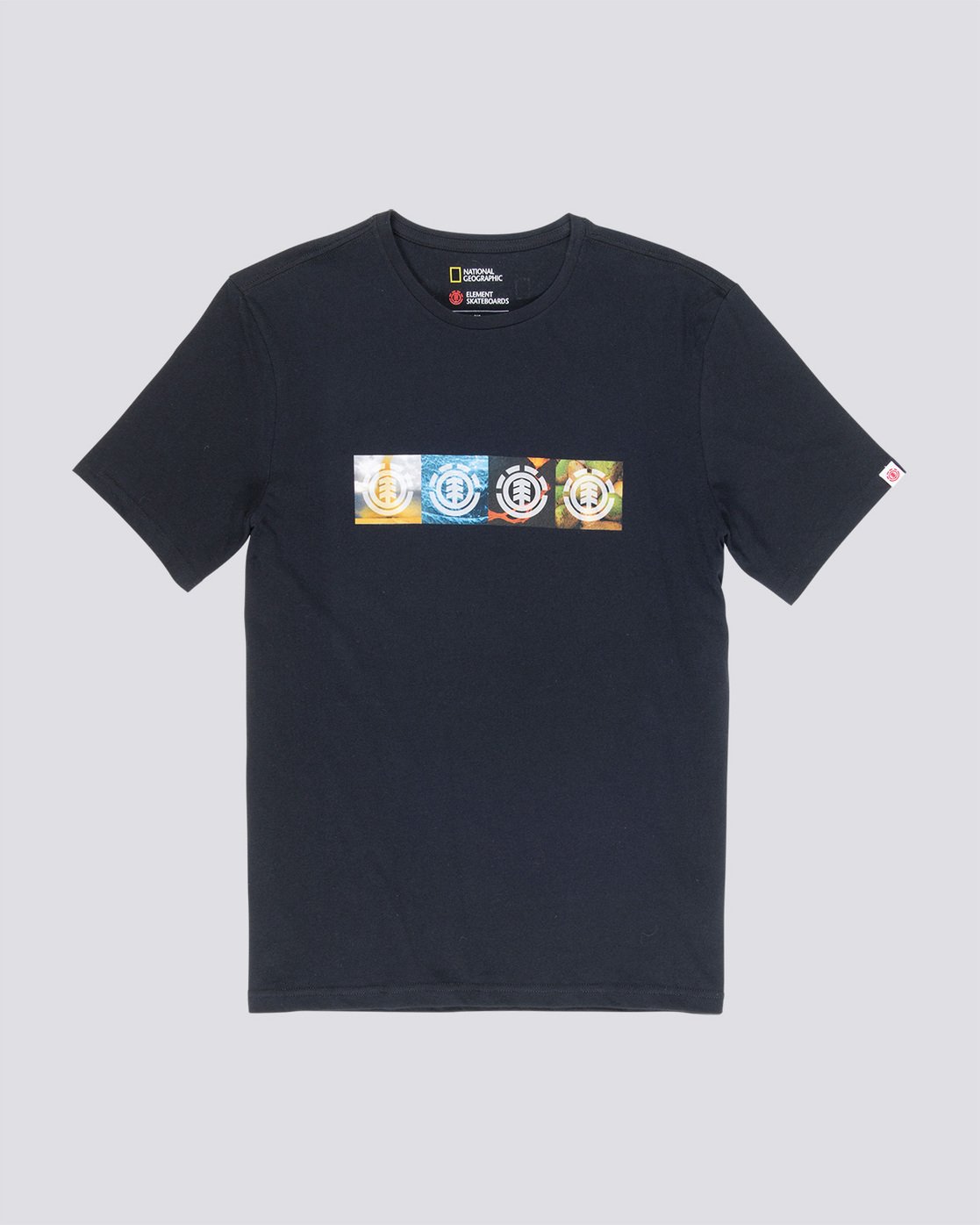 3 Horizontal Seasons - T-Shirt Black Q1SSG2ELF9 Element