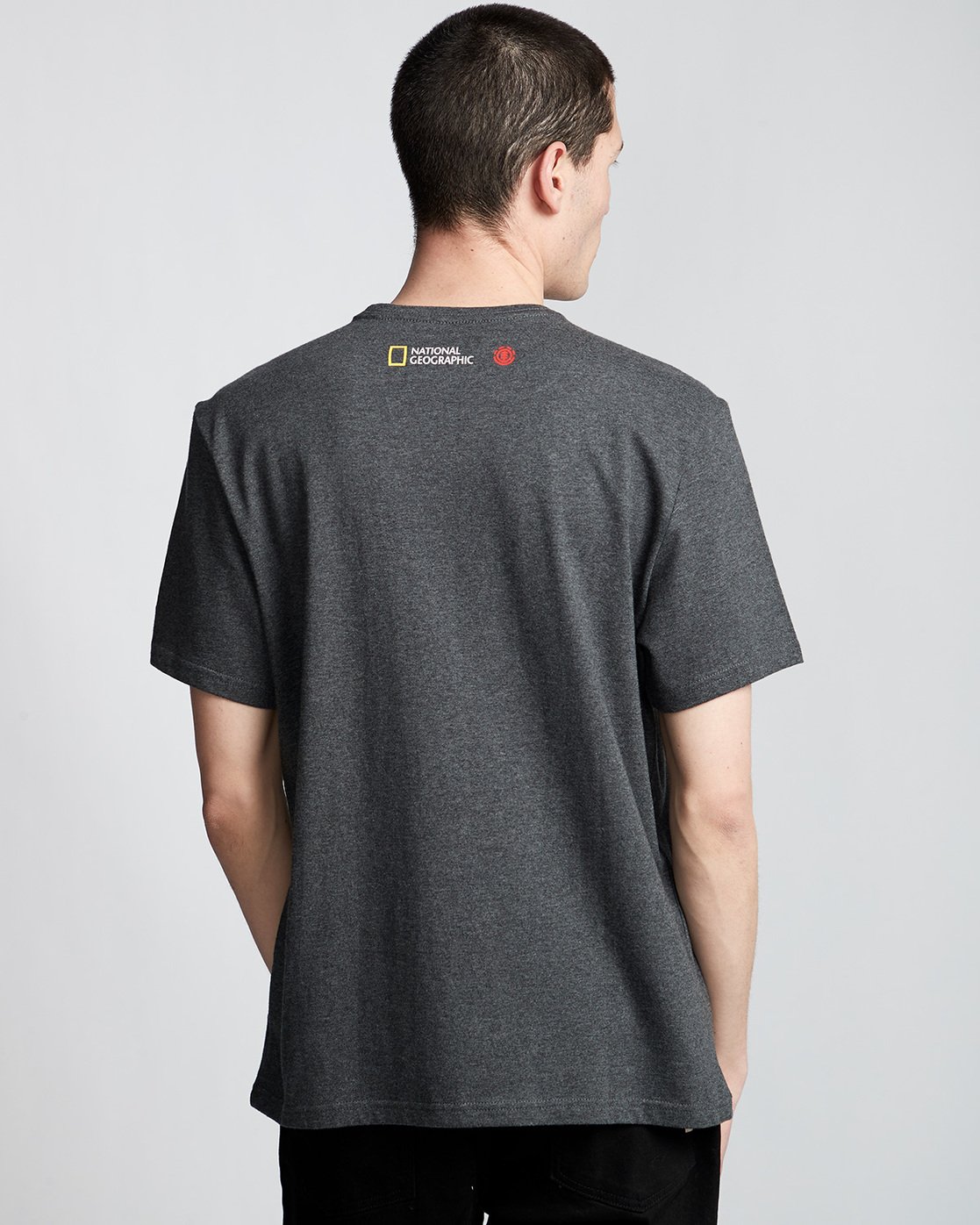 2 Horizontal Seasons - T-Shirt Gray Q1SSG2ELF9 Element