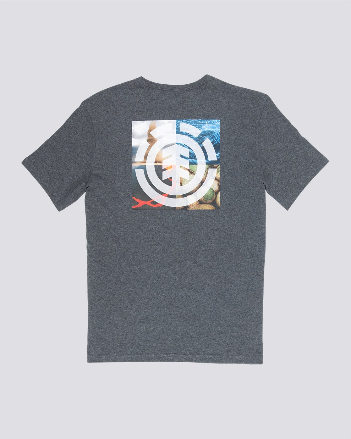 4 Quadrant Seasons - T-Shirt Gray Q1SSG3ELF9 Element
